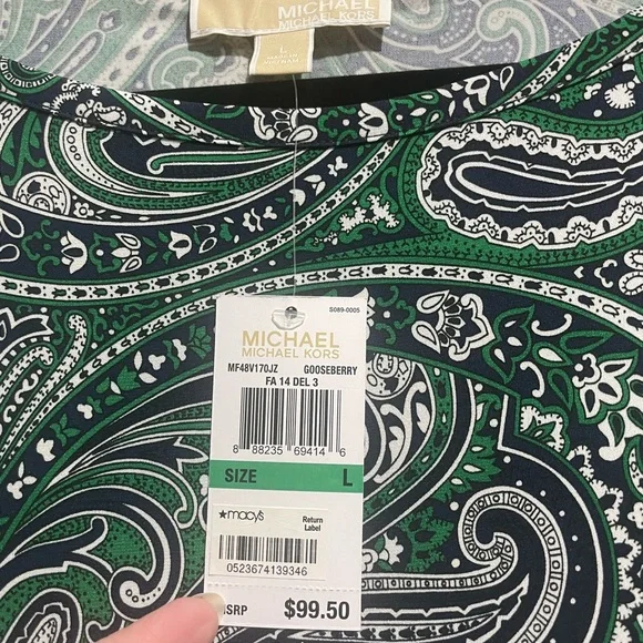 This is a NWT Michael Kors dress.  It is 36 inches in length.   Super cute. - Picture 2 of 7